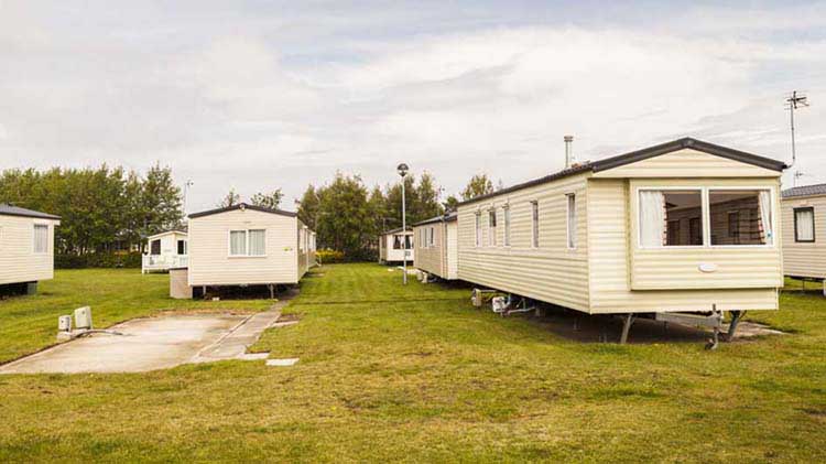 Manufactured and mobile home community-oriented.
