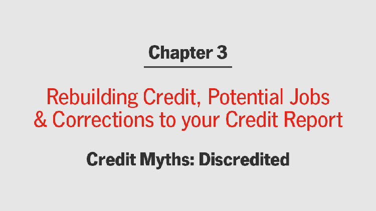 How to Rebuild Credit