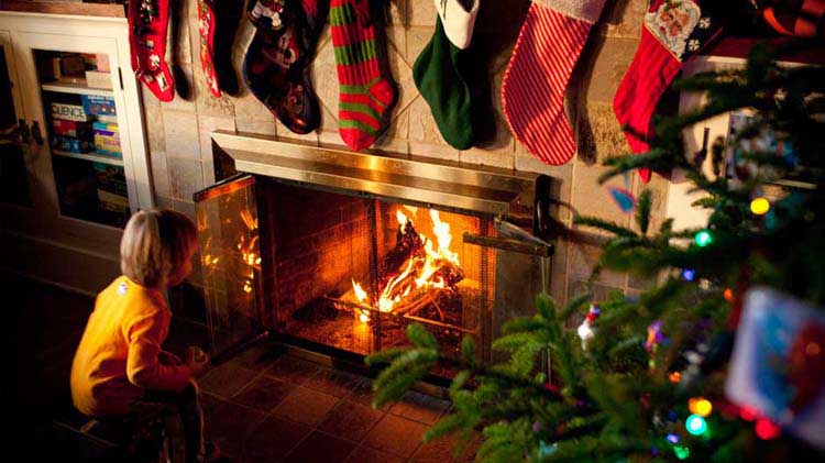 Holiday fire safety - Power strip overloaded, Holiday Light…