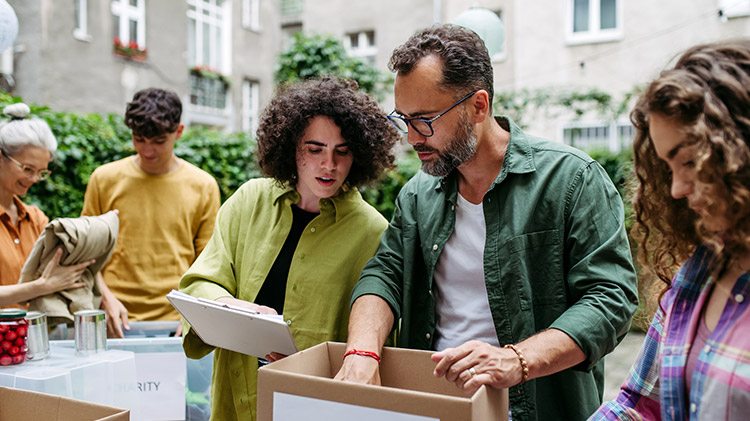 Infographic that shows the impact of your volunteer hours.