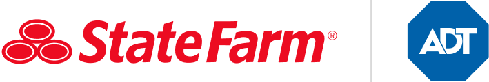 State Farm & ADT logos