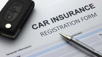 A car insurance application.