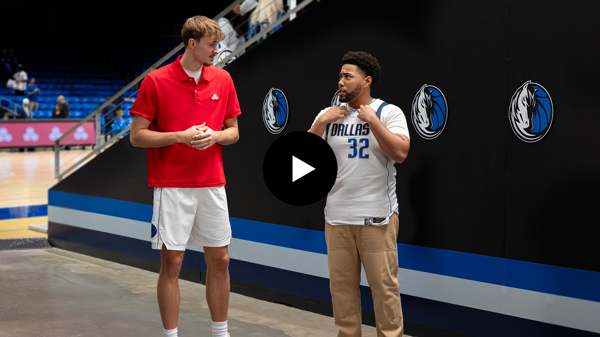 Video of Cooper Flagg and Jake poster image